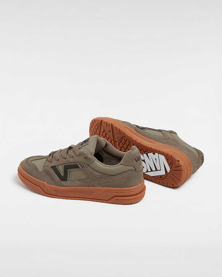 Women Vans Upland Suede Sneakers Brown Malaysia | VN5913827