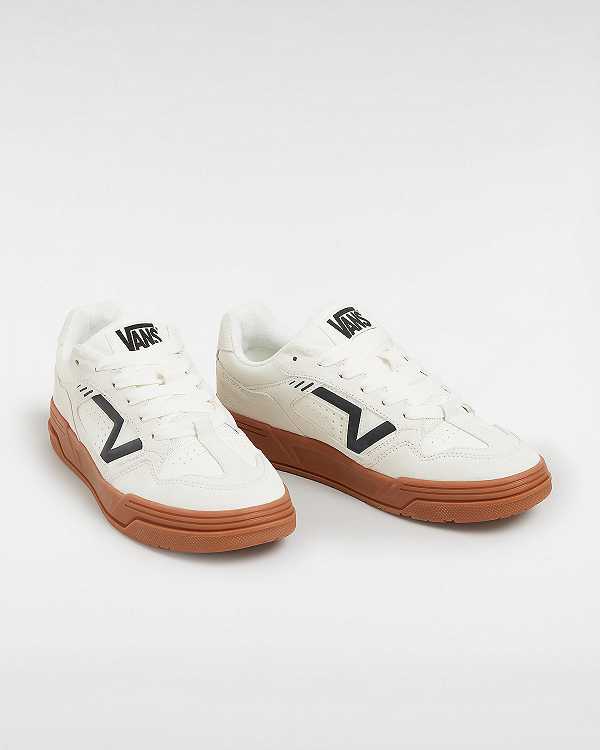 Women Vans Upland Suede Sneakers White Malaysia | VN3284796