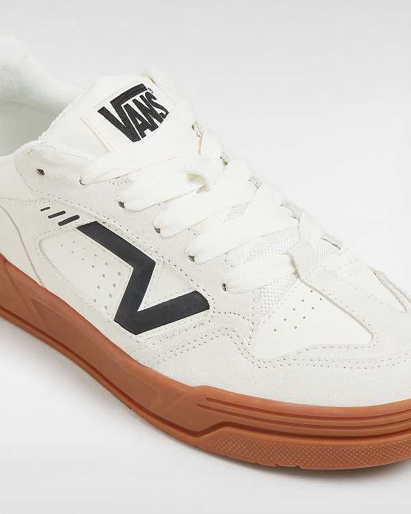 Women Vans Upland Suede Sneakers White Malaysia | VN3284796