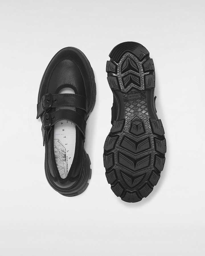 Women Vans VANS X Elevate by Beatrice Domond Mary Janes Black Malaysia | VN9568417