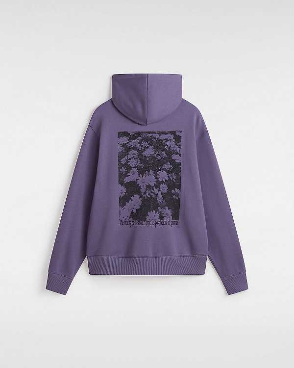 Women Vans Wellness Blousant Hoodie Purple Malaysia | VN3074269